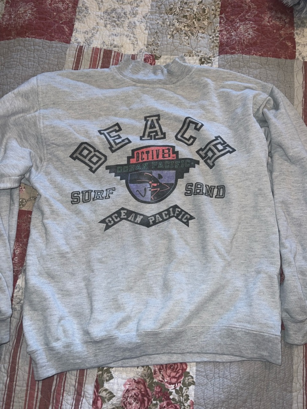 90s Ocean Pacific high neck sweatshirt large
